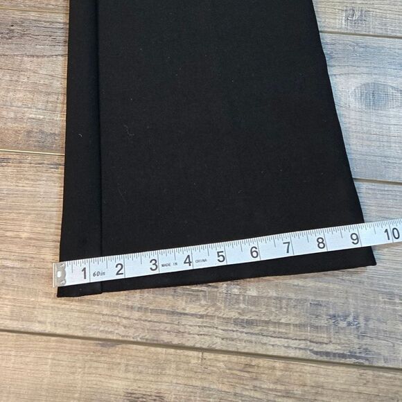 LOFT Petites Marisa Trouser black slacks modern fit size 8p 8 p - Picture 6 of 10